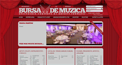 Desktop Screenshot of bursademuzica.ro